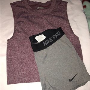 Workout gear set
